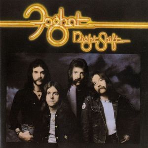 Foghat - Night Shift - promo album cover - #1976F