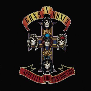 Guns N Roses - Appetite For Destruction - promo album cover pic - #777GNR