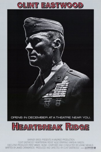 Heartbreak Ridge - promo movie poster - #1986 - Clint Eastwood