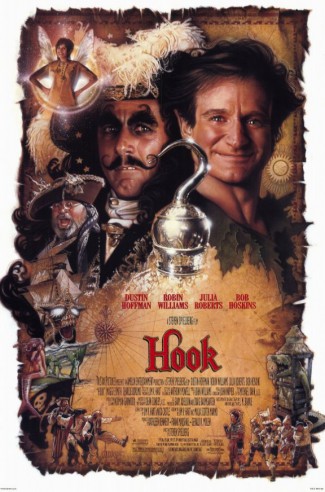 Hook - promo movie poster pic - Robin Williams - #1992RWF