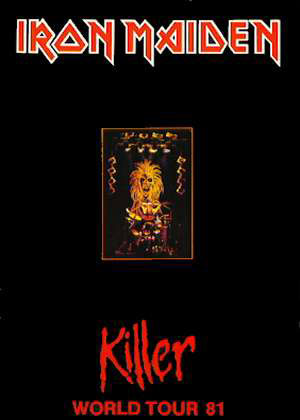 Iron Maiden - Killer - World Tour - 81 - #33312