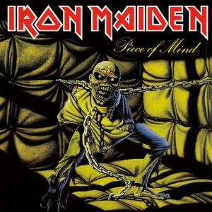 Iron Maiden - Piece Of Mind - promo album cover pic - #1983BDSH