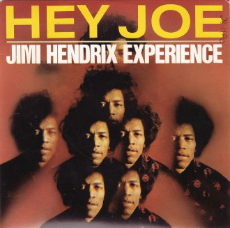 Jimi Hendrix Experience - Hey Joe - 45rpm - single cover sleeve - 1966JH