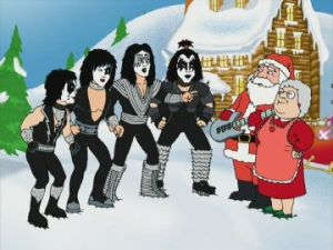KISS - Saves Christmas - Family Guy - promo still pic - #2001GS