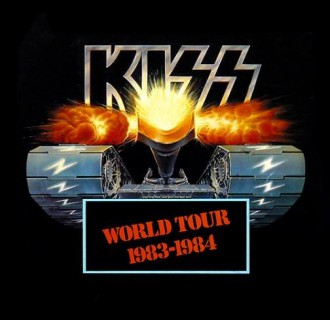 KISS - World Tour - 1983-1984 - Lick It Up - promo flyer - #122683