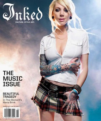 Maria Brink - Inked - magazine cover promo - #062008