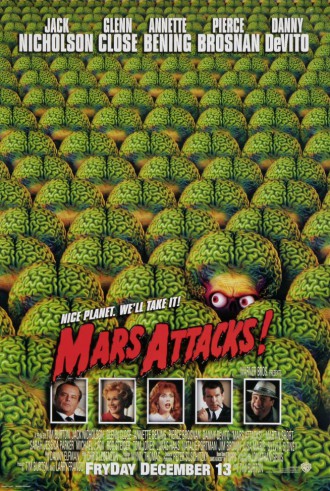 Mars Attacks! - promo movie poster pic - #1996DDJNGC
