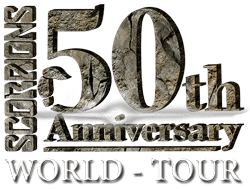 Scorpions - 50th Anniversary World Tour - band logo - 2014