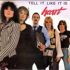 Heart - Tell It Like It Is - promo 45rpm cover sleeve - #1981NAWH