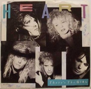 Heart - Theres The Girl - promo promo 45rpm cover sleeve - #1988H