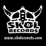 Skol Records - classic logo - BW - #2015SRMO