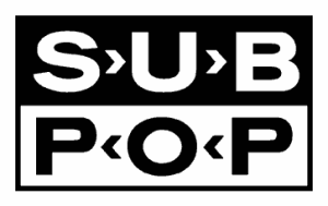 SUB POP - record label logo - #010115