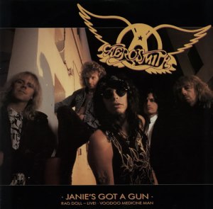 Aerosmith - Janies Got A Gun - 12 inch single - #1990AMO1