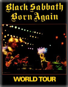 Black Sabbath - Born Again - World Tour - program promo - #198384MO