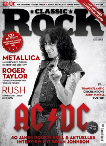Bon Scott - ACDC - Classic Rock magazine cover - #2014BSMO