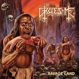 Gruesome - Savage Land - promo album cover pic - #2015MOG0223