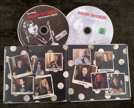 Immortal Randy Rhoads - The Ultimate Tribute - deluxe digipak - promo pic - #2015RRDDMO