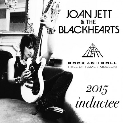 Joan Jett & The Blackhearts - 2015 Inductee - Rock And Roll Hall of Fame - promo photo