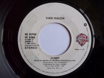 Van Halen - Jump - 45rpm - promo pic - #1984VHMO0225