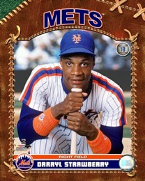 Darryl Strawberry - Mets - promo poster pic - #33DSMO0312