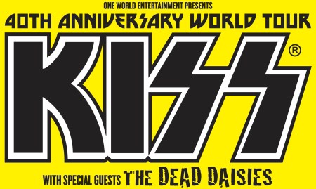 Kiss - Dead Daisies - world tour - 2015 promo banner - #00833DDKMO