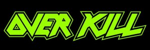 Overkill - classic band logo - green - #90OKMOBE