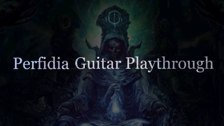 Perfidia Guitar Playthrough - The Kennedy Veil - 2015 - promo banner pic