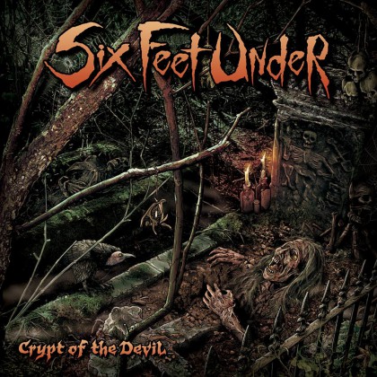 Six Feet Under - Crypt Of The Devil - promo album cover pic - 2015 #663409MO