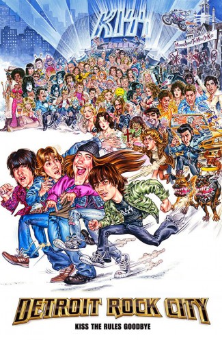 Detroit Rock City - promo movie poster pic - Kiss - April - 11 - 2015 - #777MO