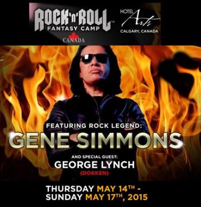 Gene Simmons - Rock N Roll Fantasy Camp - May - 2015 - #KMO78