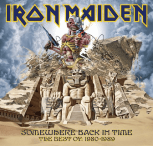 Iron Maiden - Somewhere Back In Time - greatest hits - promo album cover pic - #IMMO00990