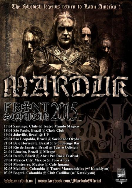 Marduk - Latin America Tour Dates - 2015 - promo poster - #M663MO9339
