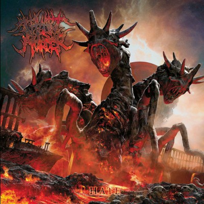 Thy Art Is Murder - Hate - promo album cover pic - 2015 - #220HMO