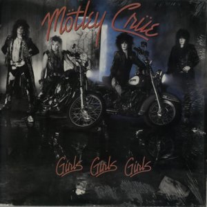Motley Crue - Girls Girls Girls - promo cover pic - 1987 - #2MCMO05