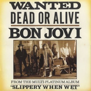 Bon Jovi - Wanted Dead Or Alive - promo CD single - cover photo - 1987 - #330606MO