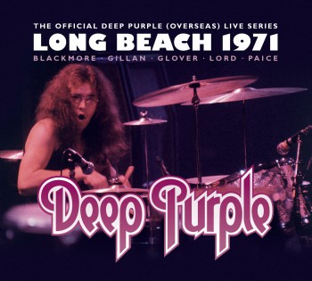 Deep Purple - Long Beach 1971 -  promo album cover pic - 2015 - Ian Paice - #0629MOSANFAE
