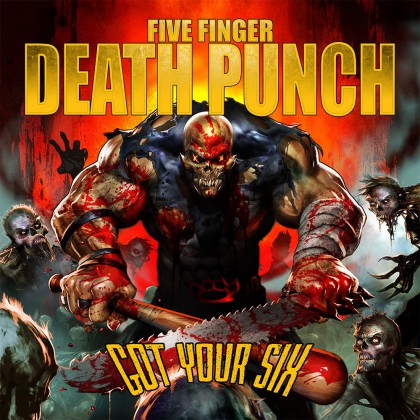 Five Finger Death Punch - Got Your Six - promo album cover pic - 2015 - #0619FFDPMOSPF