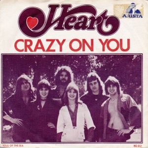 Heart - Crazy On You - promo 45rpm cover sleeve photo - 1976 - #0605NAWMOS