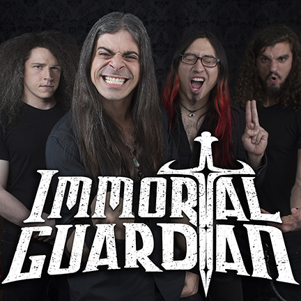 Immortal Guardian - promo band pic - band logo - 2015 - #0601IGMO