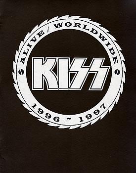 KISS - Alive - Worldwide - promo tour program cover pic - #00330628NASFAE