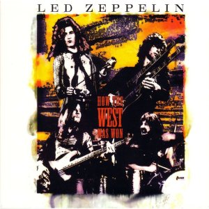 Led Zeppelin - How The West Was Won - promo album cover pic - 2003 - #0106JPMOY