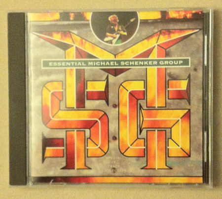 Michael Schenker Group - The Essential - promo front cover CD - #05MOMS