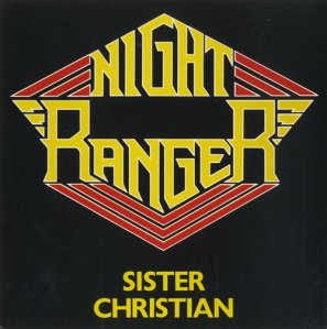 Night Ranger - Sister Christian - promo 45rpm cover sleeve - 1984 - #10NRMOSR