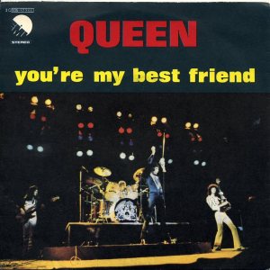 Queen - You're My Best Friend - promo 45rpm cover sleeve - 1976 - #0612MOFMBMY