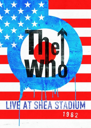 The Who - Live At Shea Stadium - 1982 - promo DVD cover pic - 2015 - #101382SLNAG
