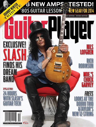 SLASH - Guitar Player - Magazine Cover Feature - 2014 - #MMBSSTO