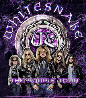 Whitesnake - The Purple Tour - 2015 - promo flyer - #33DCMOSMMS