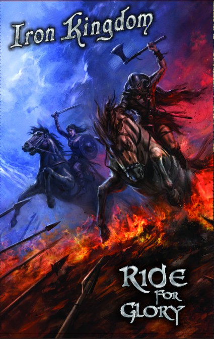 Iron Kingdom - Ride For Glory - promo cassette cover pic - 2015 - #33MMIL