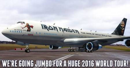 Iron Maiden Boeing 747-400 jumbo jet - publicity pic - Aug - 2015 - #mmmssto4eae