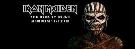 Iron Maiden - The Book Of Souls - promo album banner pic - 2015 - #336MMGSSFF24